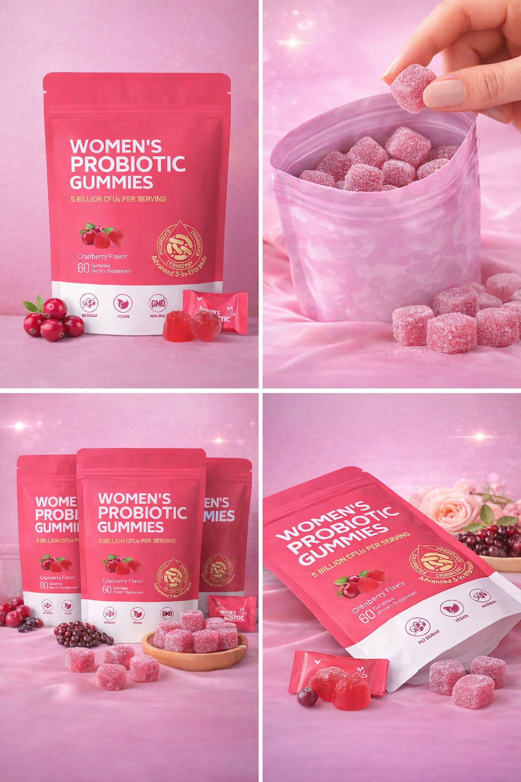 Women's Probiotic Gummies- Vaginal Probiotics Gummies