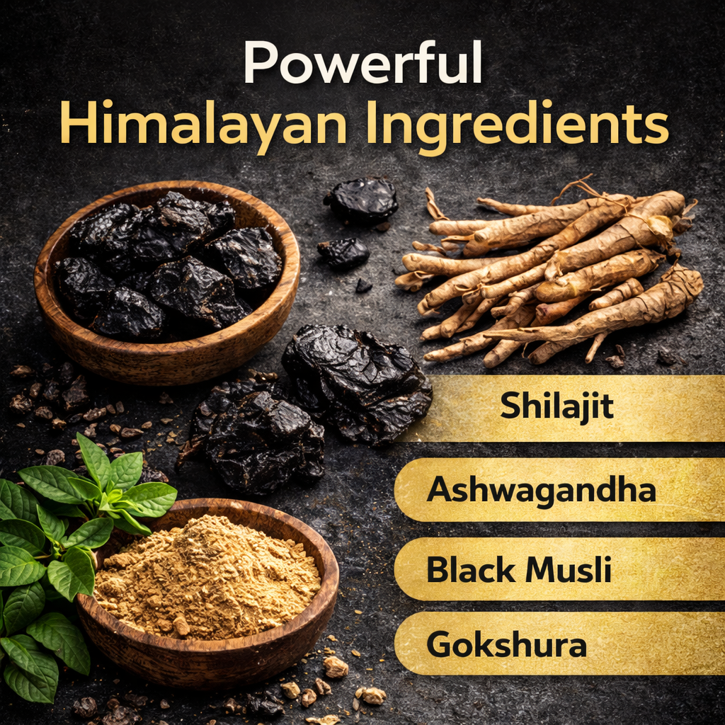 Himalayan Natural Shilajit Gummies – 3000mg
